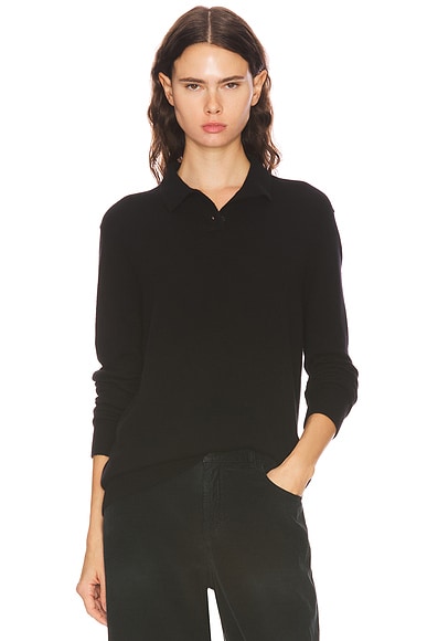 The Row Pashi Cashmere Sweater in Black