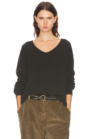 The Row Phef Sweater in Charcoal