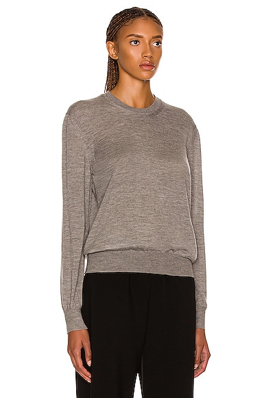 Shop The Row Islington Sweater In Medium Grey