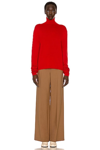 Shop The Row Carlus Top In Crimson Red