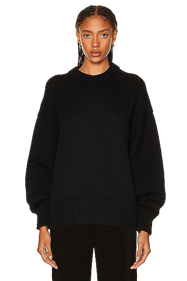 The Row Ophelia Sweater in Black