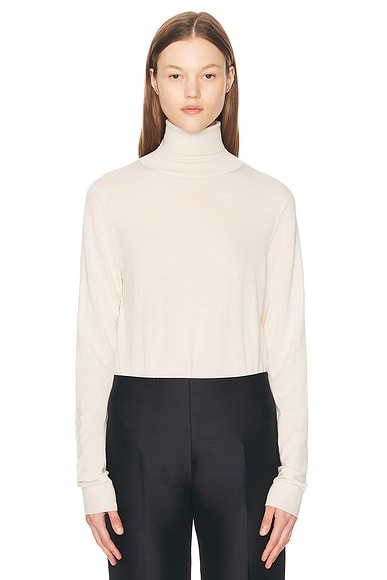 The Row Heva Sweater in Shell