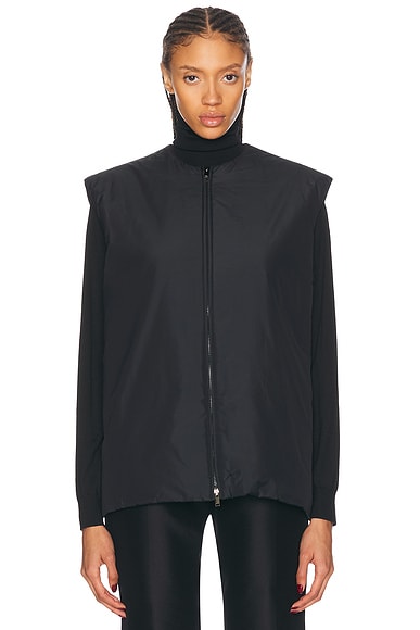 Rick Owens Zipped Turtle Jacket in Black | FWRD