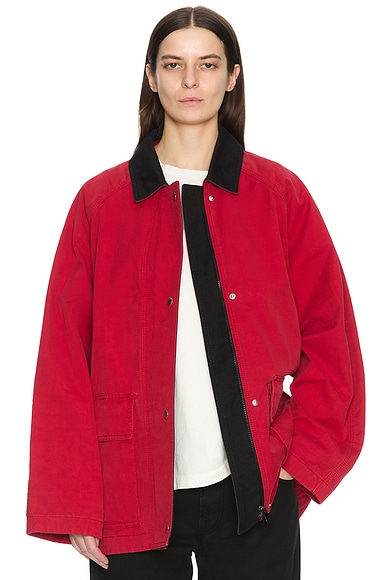 The Row Elodianna Jacket in Red
