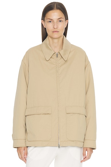The Row Aurelius Jacket in Sand