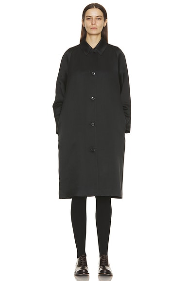 The Row Ema Coat in Black