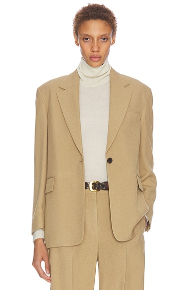 The Row Ezri Jacket in Chamois
