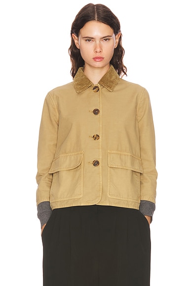 The Row Benka Jacket in Beige