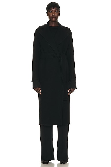 The Row Malika Coat in Black