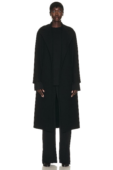 Shop The Row Malika Coat In Black
