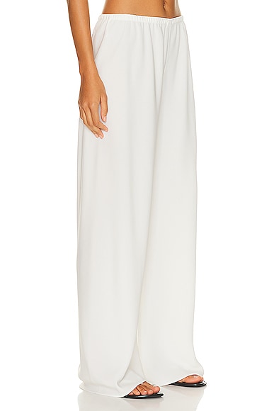 The Row Off-white Gala Trousers In White