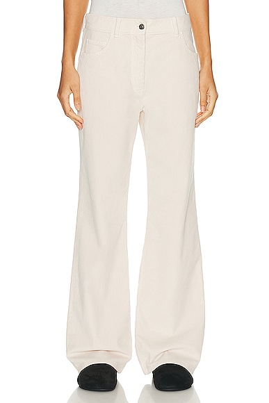 Shop The Row Dan Pant In Off White