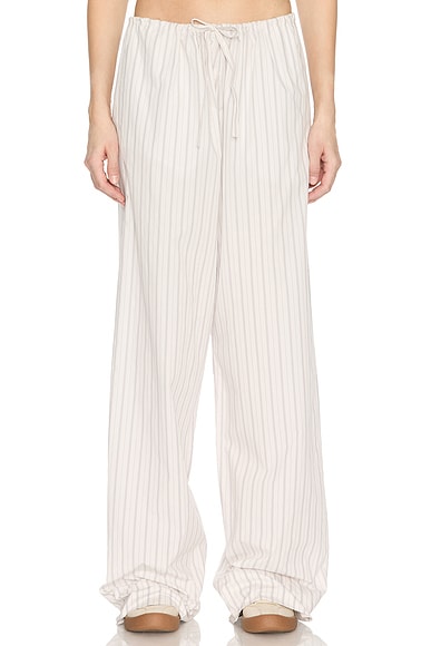 Hypnosta Pant in White & Graphite
