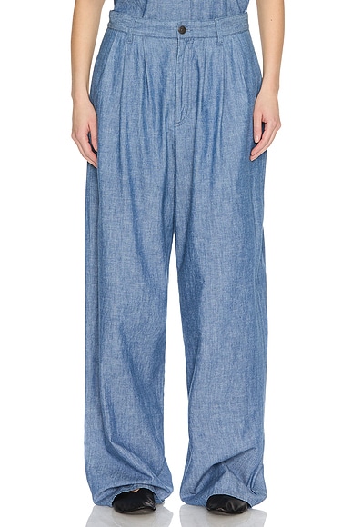 The Row Rufos Pant in Light Indigo