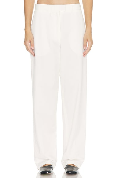 The Row Neriah Pant in White