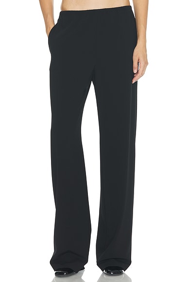 パンツ The Row FW23 The Row Trousers Black (7368 W2633BLK) The Row FW23 The Row Trousers Black (7368 W2633BLK) (The Row