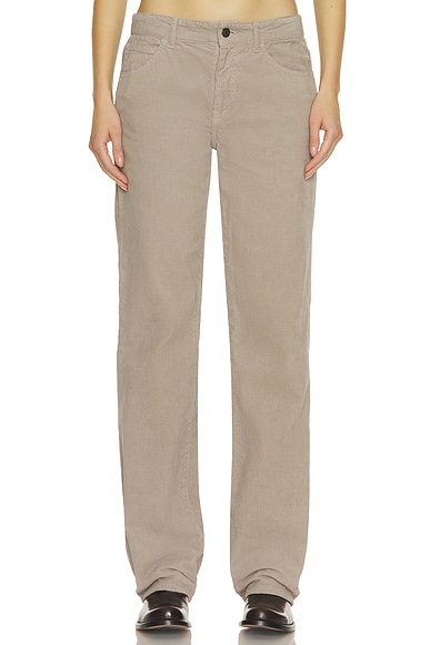 The Row Carlyl Pant in Light Pebble
