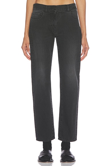 The Row Booker Pant in Black