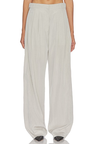 The Row Iven Pant in Smoke Grey