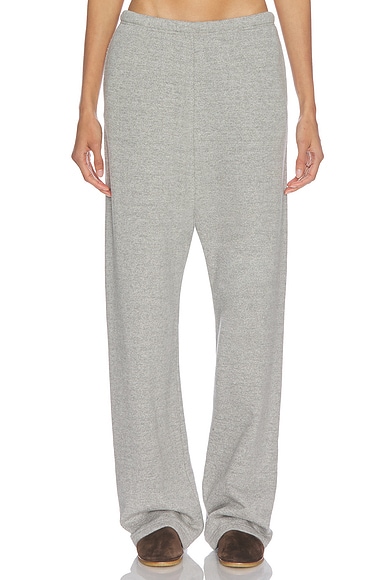 The Row Kohana Pant in Grey Melange