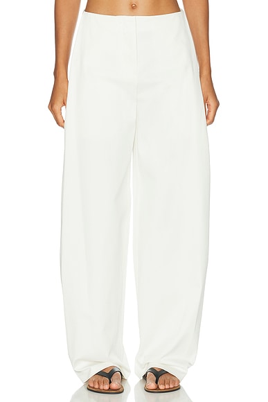 The Row Galileo Pant in Off White