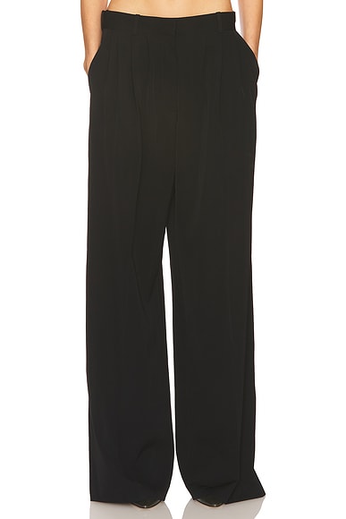 The Row Daniela Pant in Black