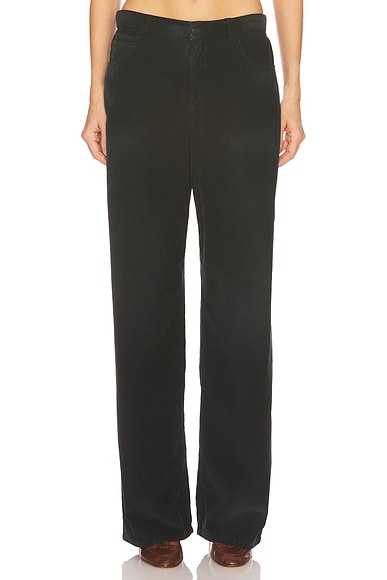 The Row Eglitta Pant in Faded Black