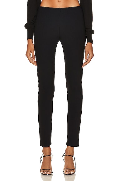 The Row Woolworth Pant in Black