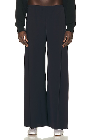 The Row Gala Trouser In Navy