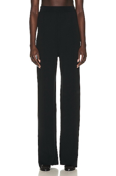 Shop The Row Egle Pant In Black & Navy
