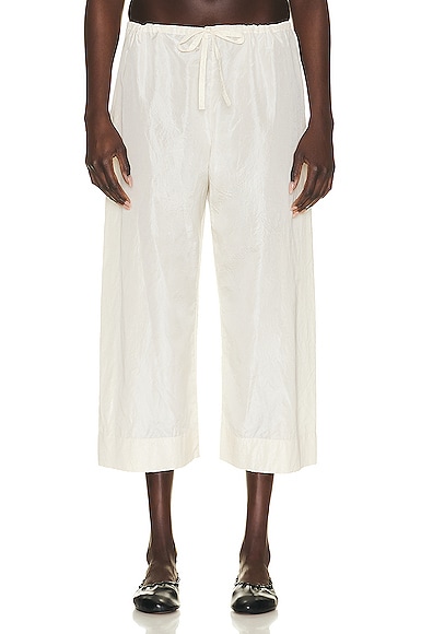 The Row Hypnos Pant in Off White