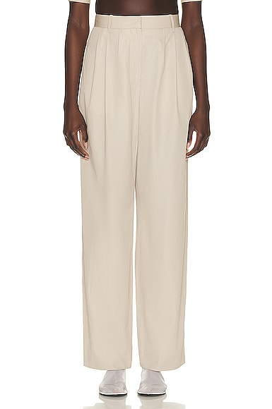 The Row Bufus Pant in Stone