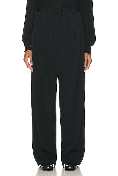 The Row Rufos Pant in Black