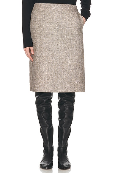 Aya Muse Juniper Skirt in Tan | FWRD