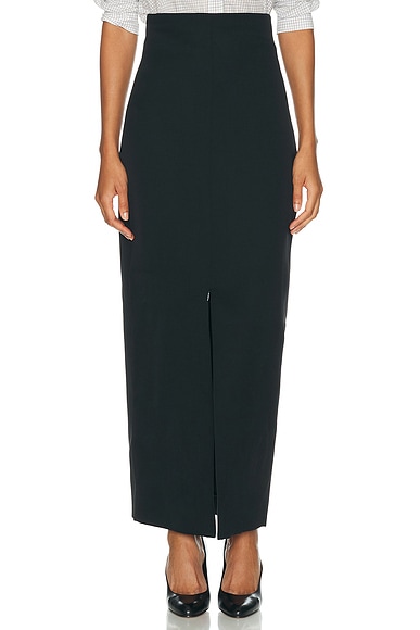 The Row Iphora Skirt in Black