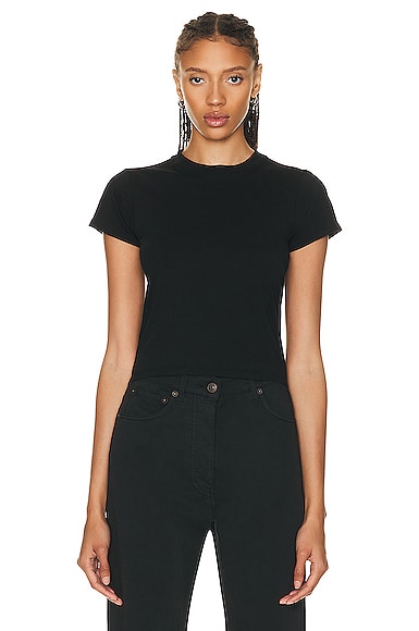 The Row Tommy Top in Black