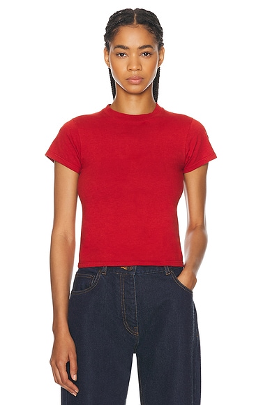 The Row Tommy Top in Red