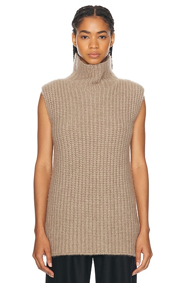 The Row Ilena Top in Beige