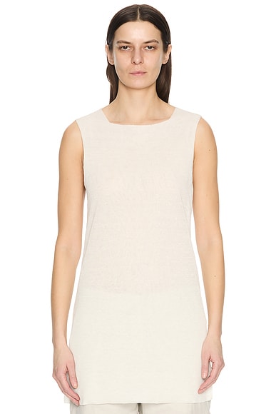 The Row Jaylen Top in White