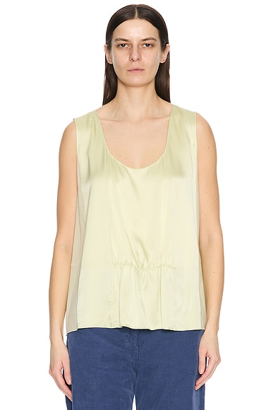 The Row Dinara Top in Pale Grass | FWRD