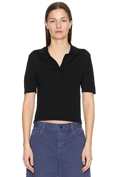 The Row Julianna Polo in Black