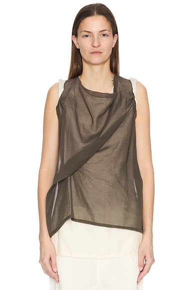 The Row Inawa Top in Brown