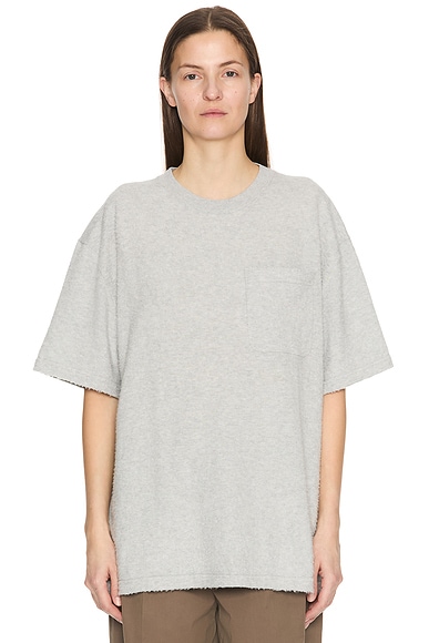 The Row Kaddy Top in Grey Melange