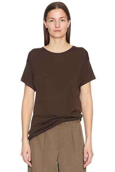 The Row Kota Top in Brown