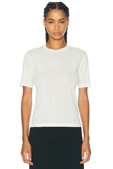 The Row Etina Top in Ivory