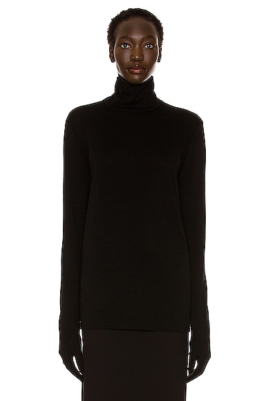 The Row Aino Top in Black