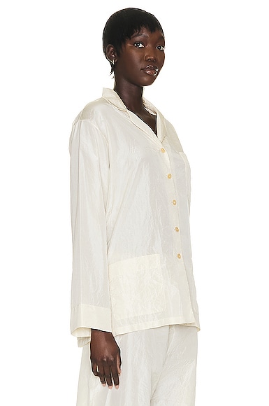 Shop The Row Morpheus Shirt In Off White