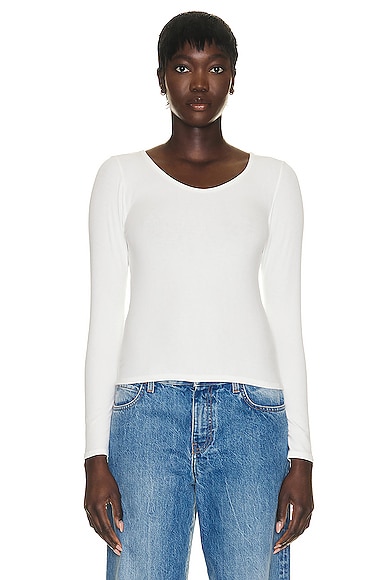 Shop The Row Raya Top In White