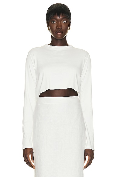 The Row Ames Top in White