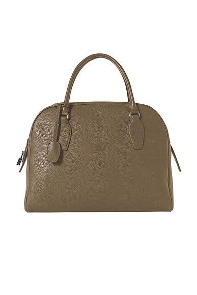 The Row India 12.00 Bag in Smoked Taupe